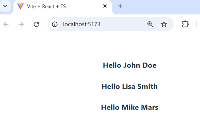 Nested components